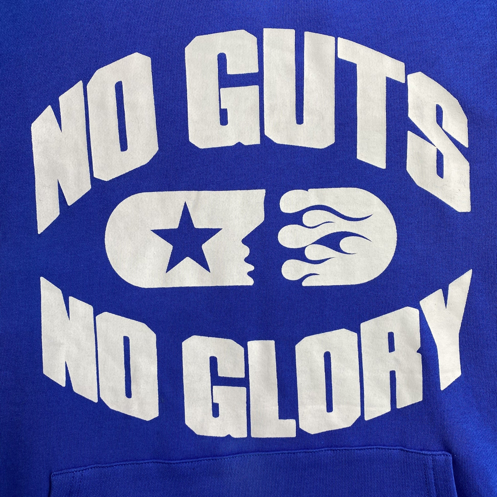 Hellstar "No Guts No Glory" Blue Hoodie - Phantom Kicks