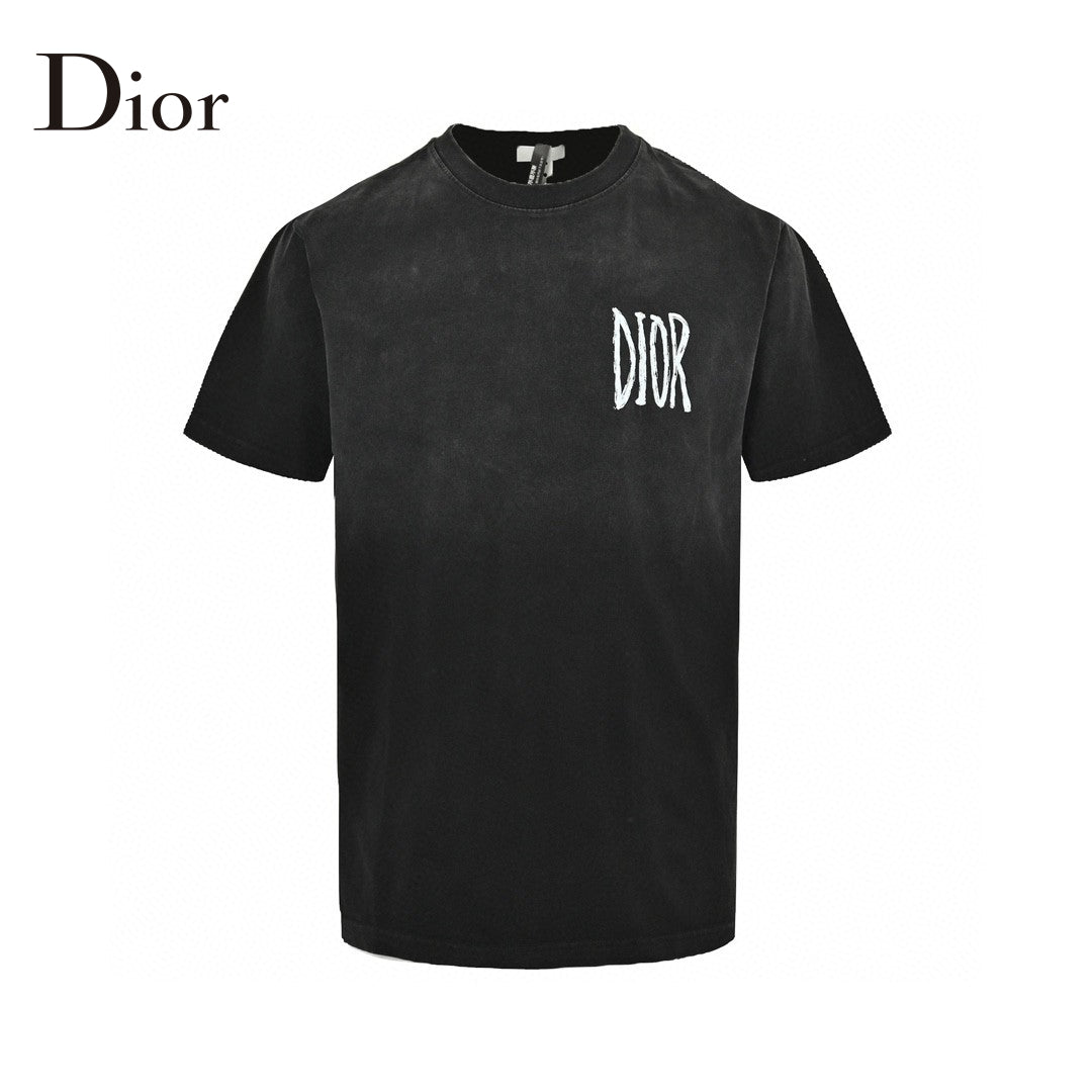 Dior Logo T-Shirt (Black) - Phantom Kicks