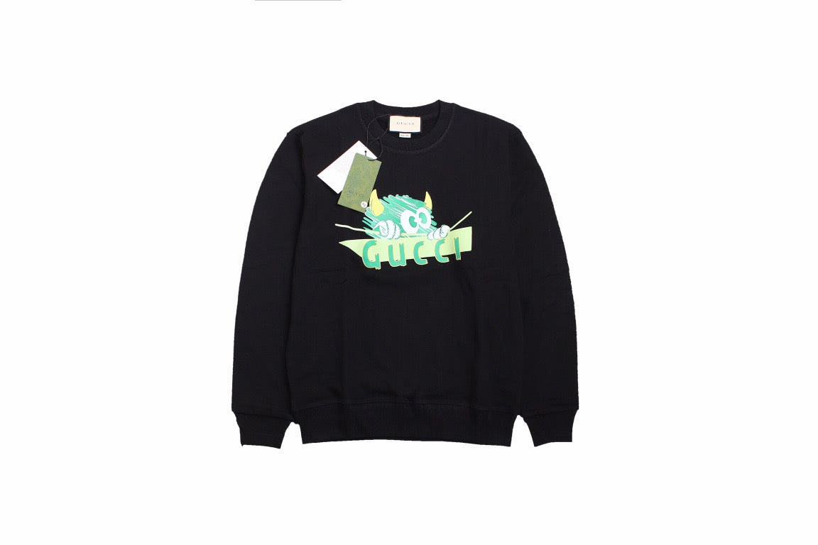 Gucci Monster Graphic Sweatshirt - Phantom Kicks
