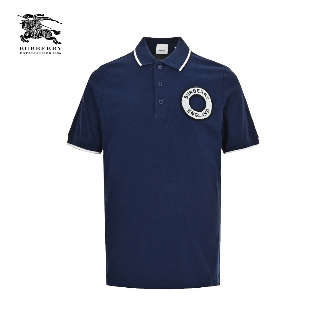 Burberry England Polo Shirt (Navy Blue) - Phantom Kicks