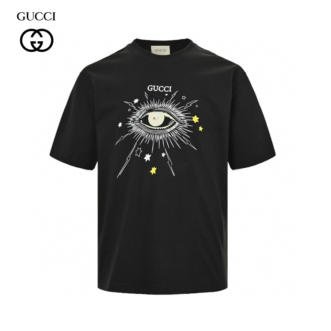 Gucci Mystical Eye Graphic Black T-Shirt - Phantom Kicks