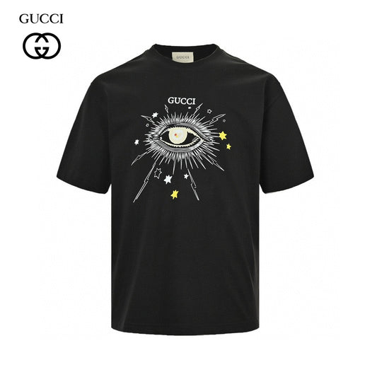 Gucci Mystical Eye Graphic Black T-Shirt - Phantom Kicks
