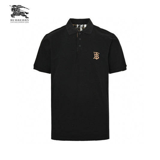 Burberry Monogram Logo Black Polo Shirt - Phantom Kicks