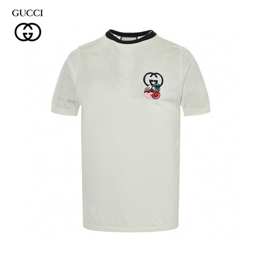 Gucci Cherry Embroidered T-Shirt - Phantom Kicks
