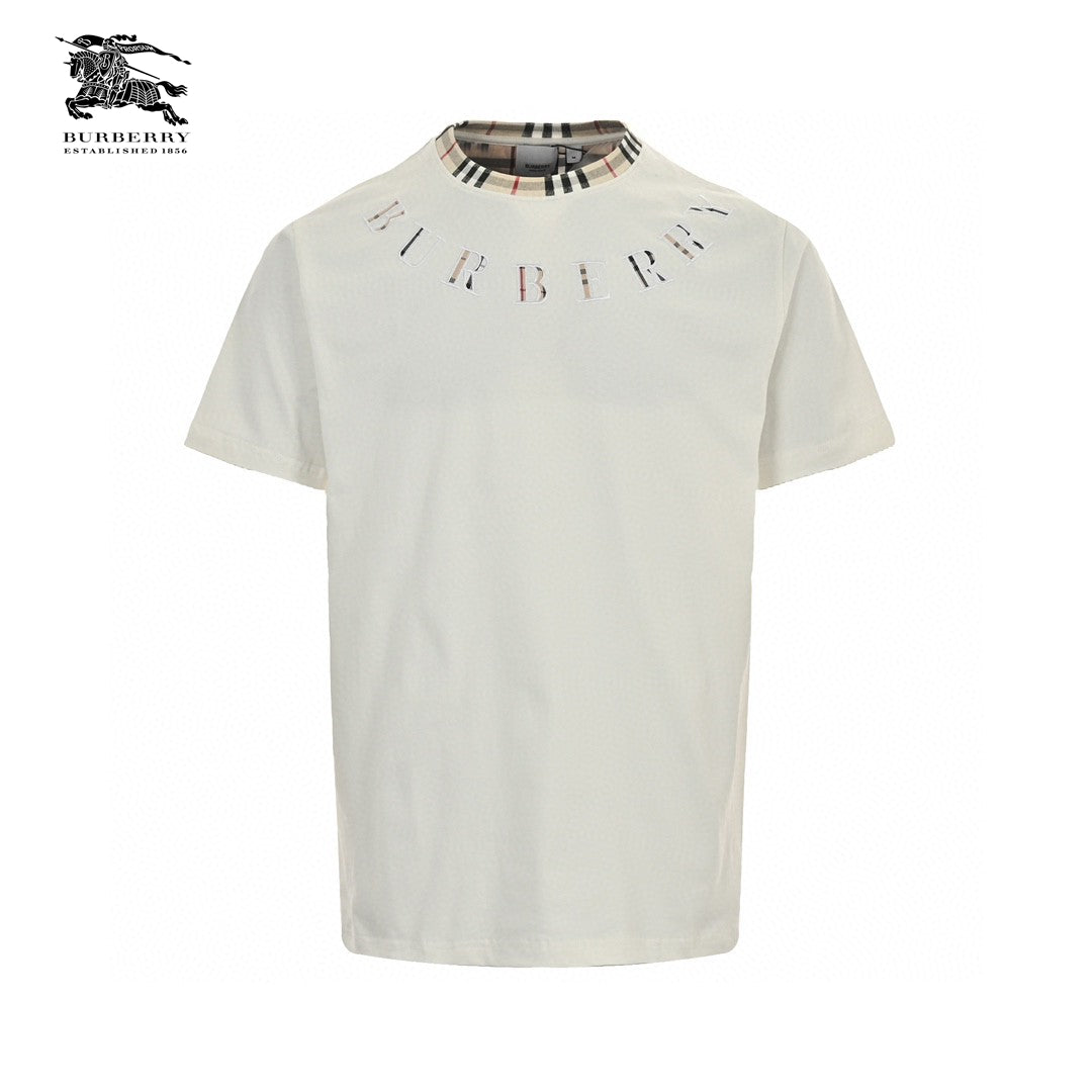Burberry Logo Collar Detail T-Shirt - Phantom Kicks