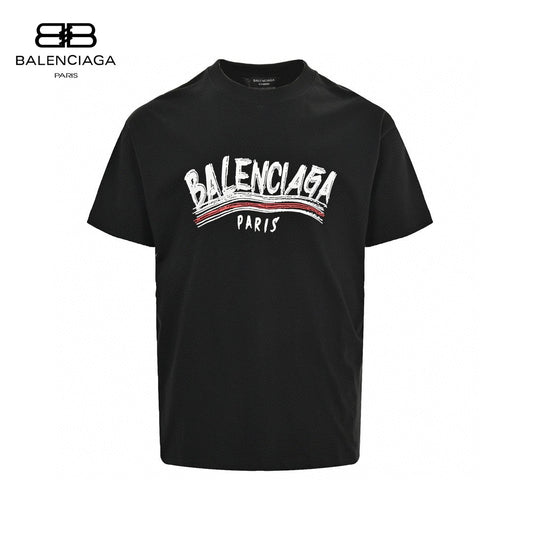 Balenciaga Paris Logo T-Shirt - Phantom Kicks