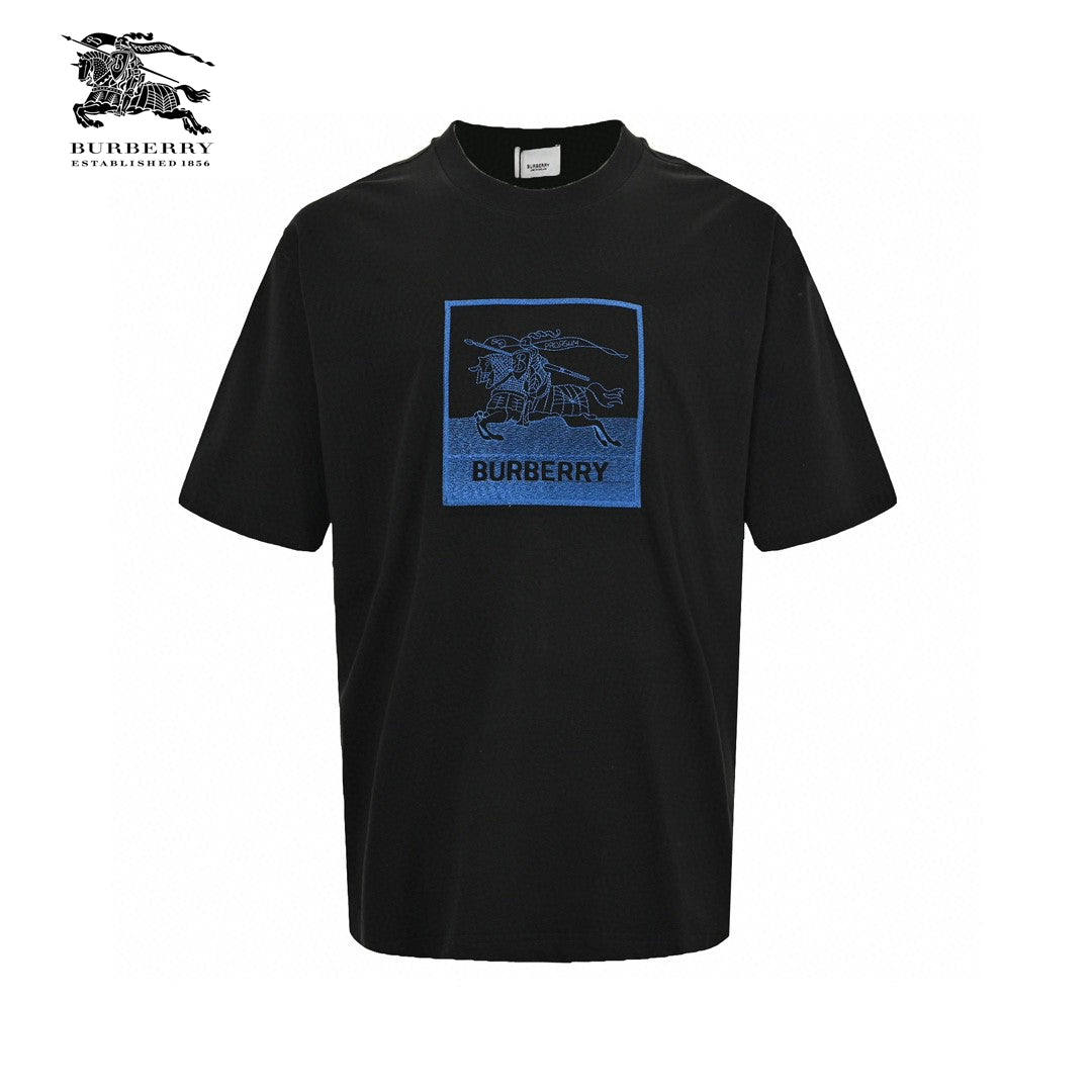 Burberry Knight Logo T-Shirt (Black) - Phantom Kicks