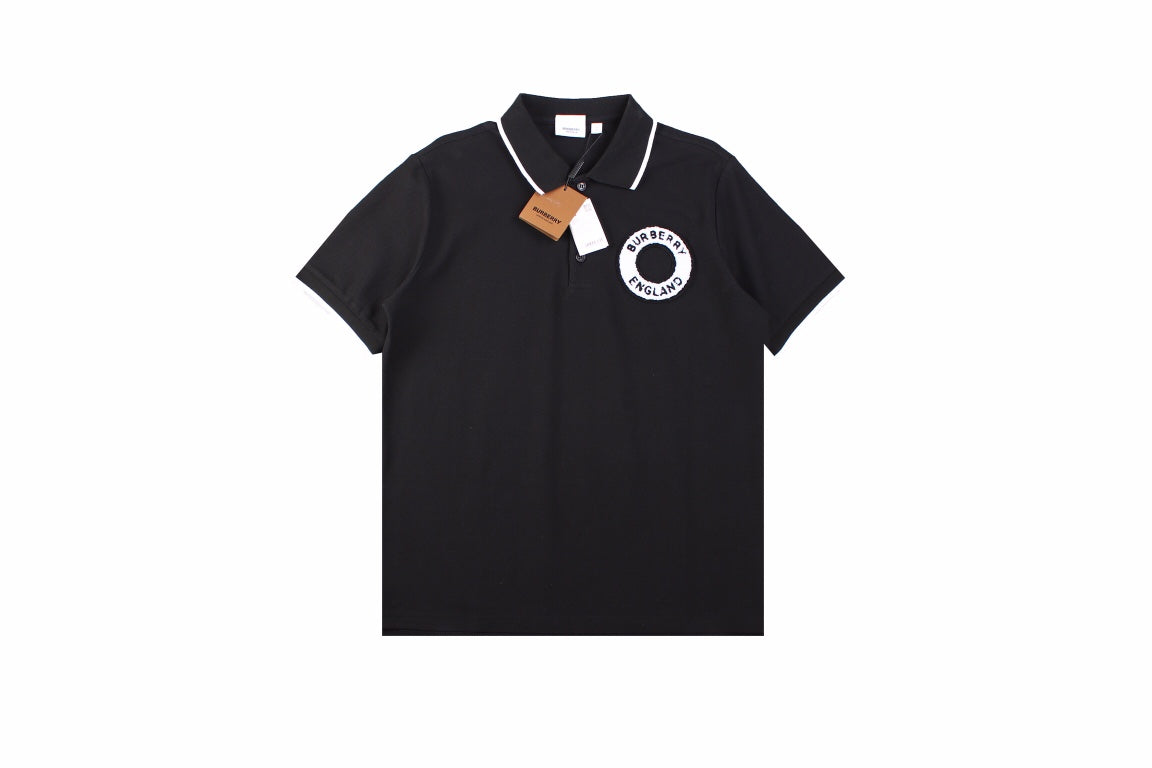 Burberry England Logo Polo Shirt - Black - Phantom Kicks