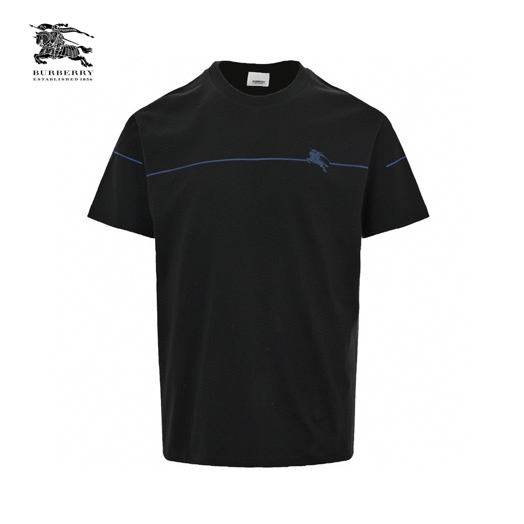 Burberry Equestrian Logo Black T-Shirt - Phantom Kicks