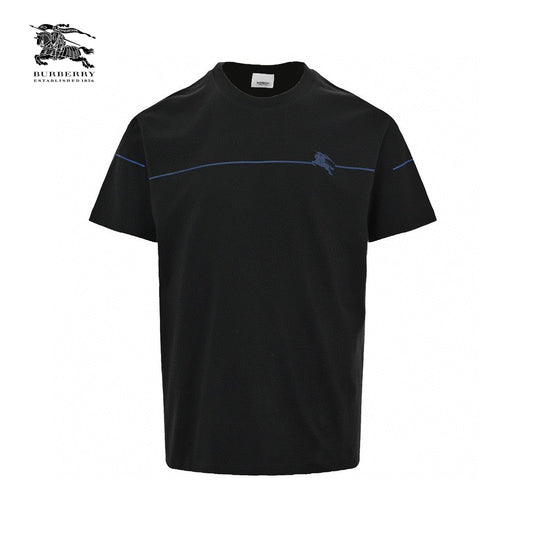 Burberry Equestrian Logo Black T-Shirt - Phantom Kicks
