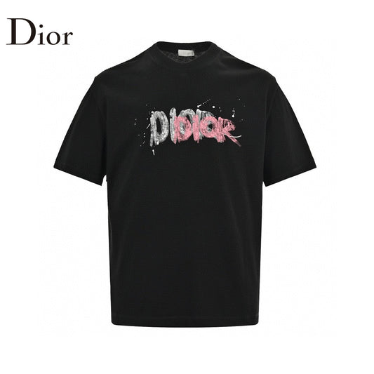 Dior Graffiti Logo T-Shirt in Black - Phantom Kicks