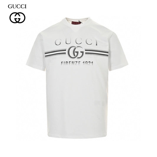 Gucci White T-Shirt with Firenze 1921 Logo - Phantom Kicks