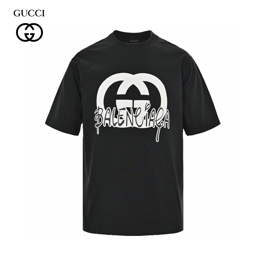 Gucci x Balenciaga Hacker Project T-Shirt (Black) - Phantom Kicks