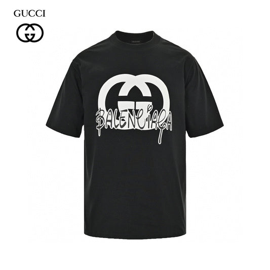 Gucci x Balenciaga Hacker Project T-Shirt (Black) - Phantom Kicks