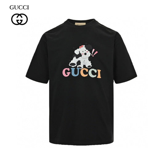 Gucci Cartoon Cow Logo T-Shirt (Black) - Phantom Kicks