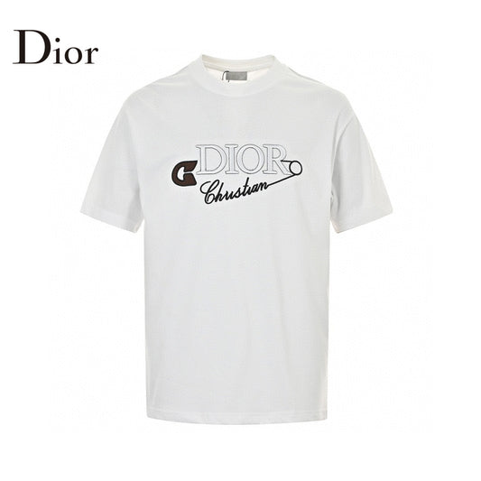 Dior Safety Pin Logo T-Shirt - Phantom Kicks