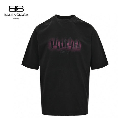 Balenciaga Neon Graphic Logo T-Shirt - Phantom Kicks