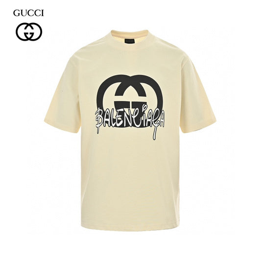Gucci x Balenciaga Hacker Project T-Shirt (Cream) - Phantom Kicks