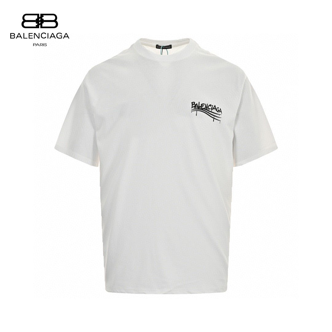 Balenciaga Paris T-Shirt (White) - Phantom Kicks