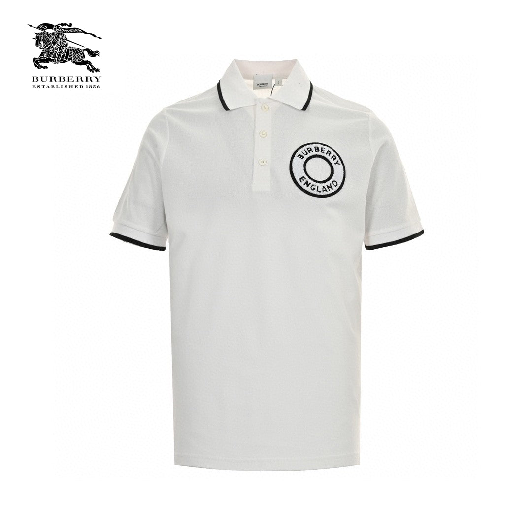 Burberry England Polo Shirt (White) - Phantom Kicks