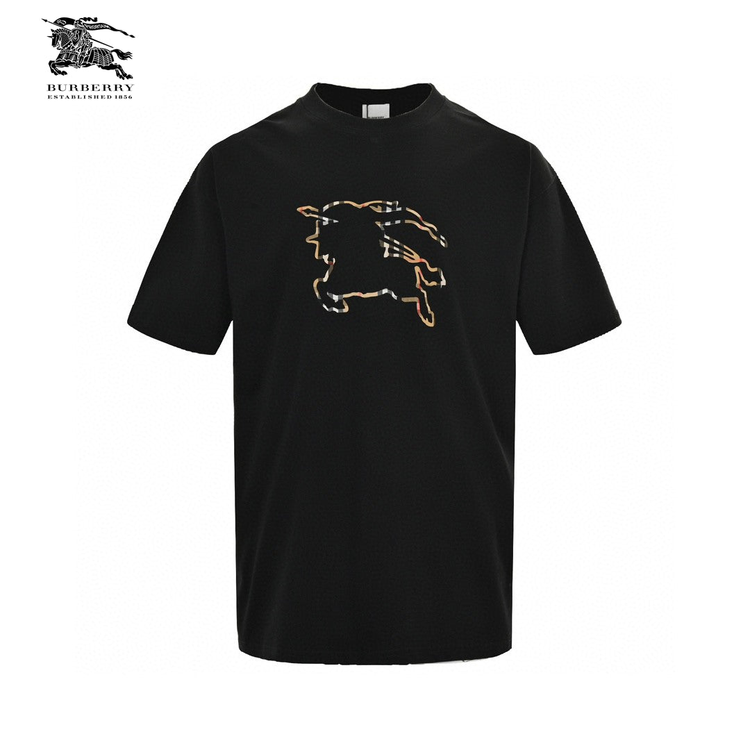 Burberry Knight Logo Black T-Shirt - Phantom Kicks