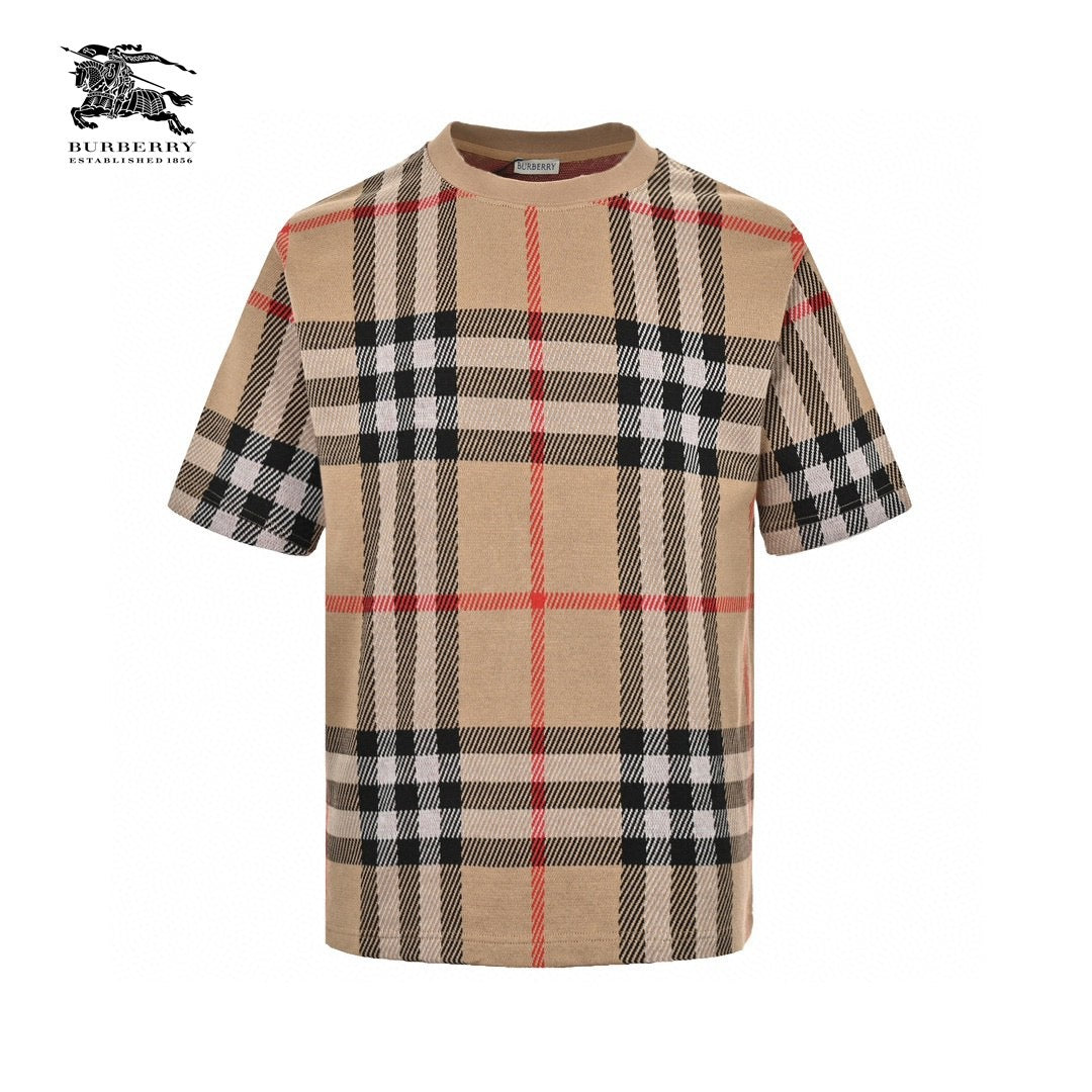 Burberry Beige Check T-Shirt - Phantom Kicks