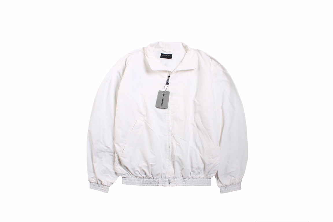 Balenciaga White Zip-Up Jacket - Phantom Kicks