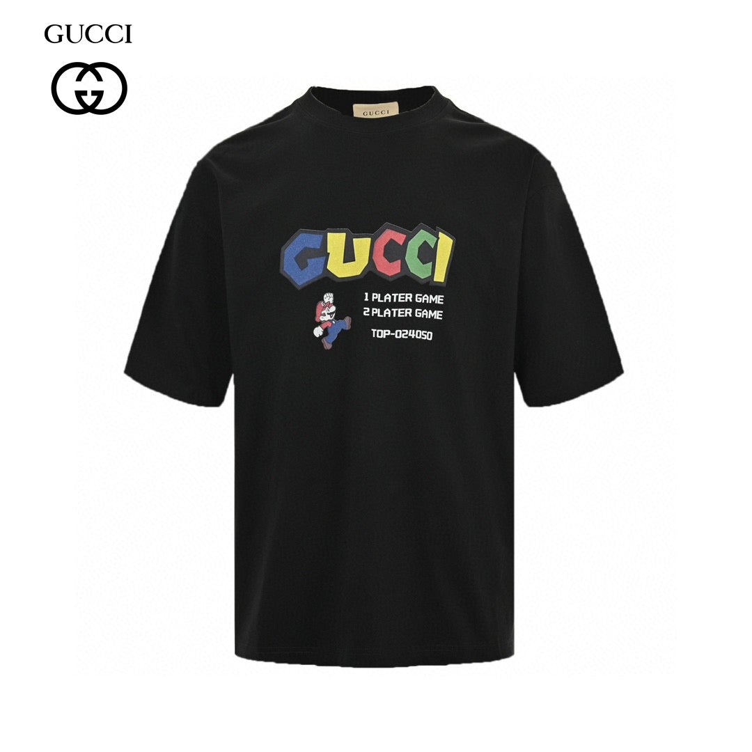Gucci Retro Game T-Shirt (Black) - Phantom Kicks
