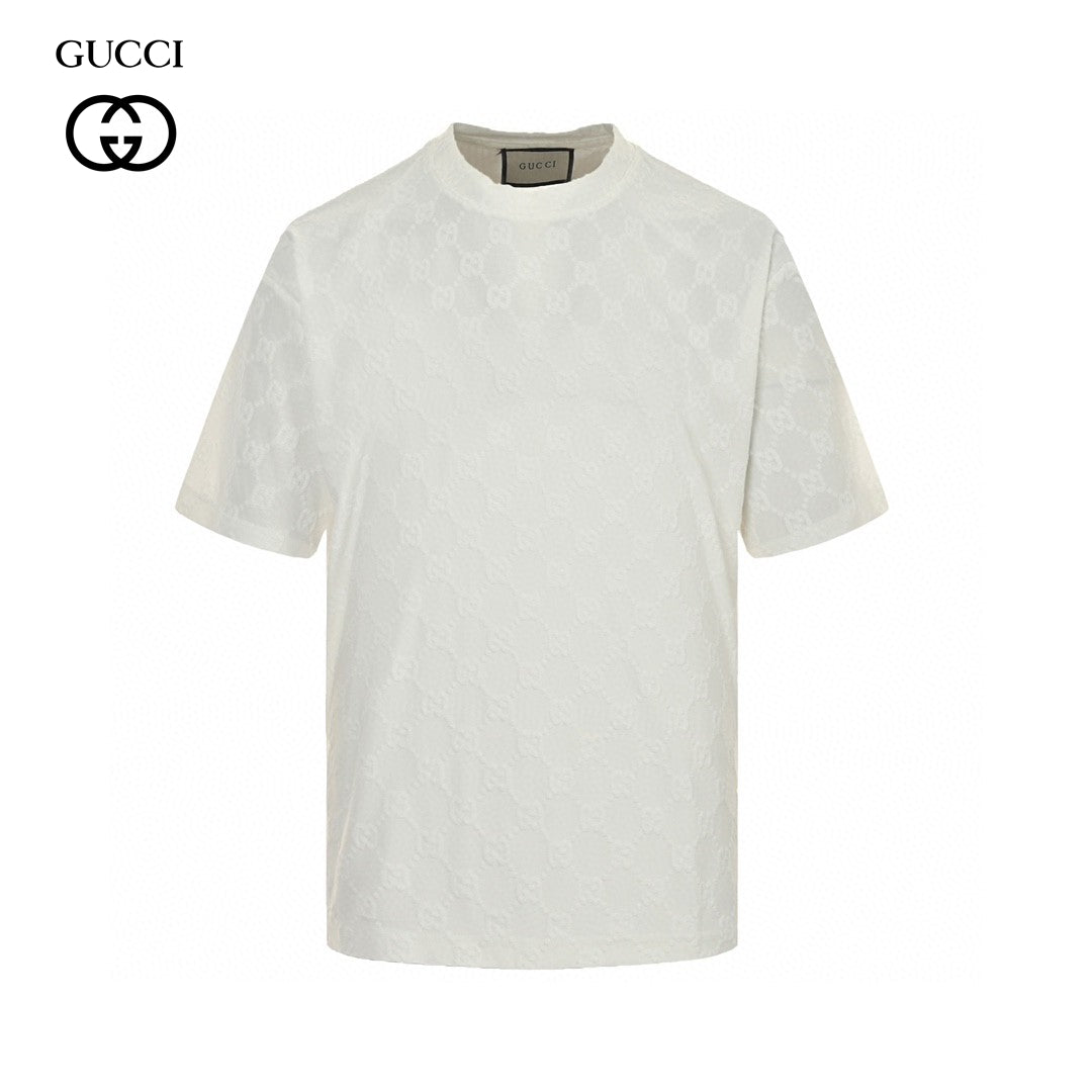 Gucci GG Patterned T-Shirt (White) - Phantom Kicks
