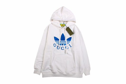 Gucci x Adidas White Hoodie - Phantom Kicks