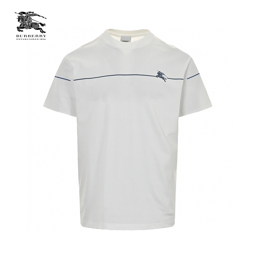 Burberry Equestrian Logo White T-Shirt - Phantom Kicks
