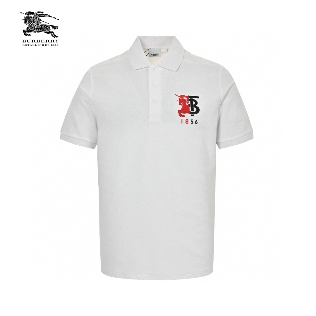 Burberry Monogram Logo Polo Shirt (White) - Phantom Kicks