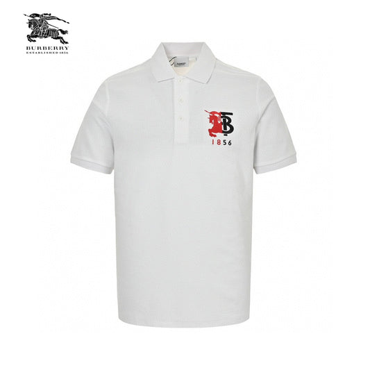 Burberry Monogram Logo Polo Shirt (White) - Phantom Kicks