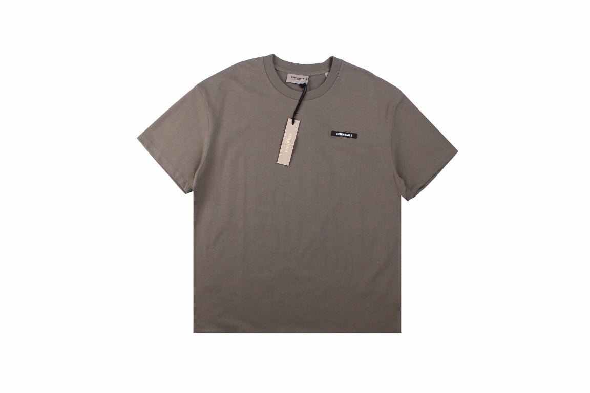 Fear of God Essentials Logo T-Shirt - Taupe - Phantom Kicks