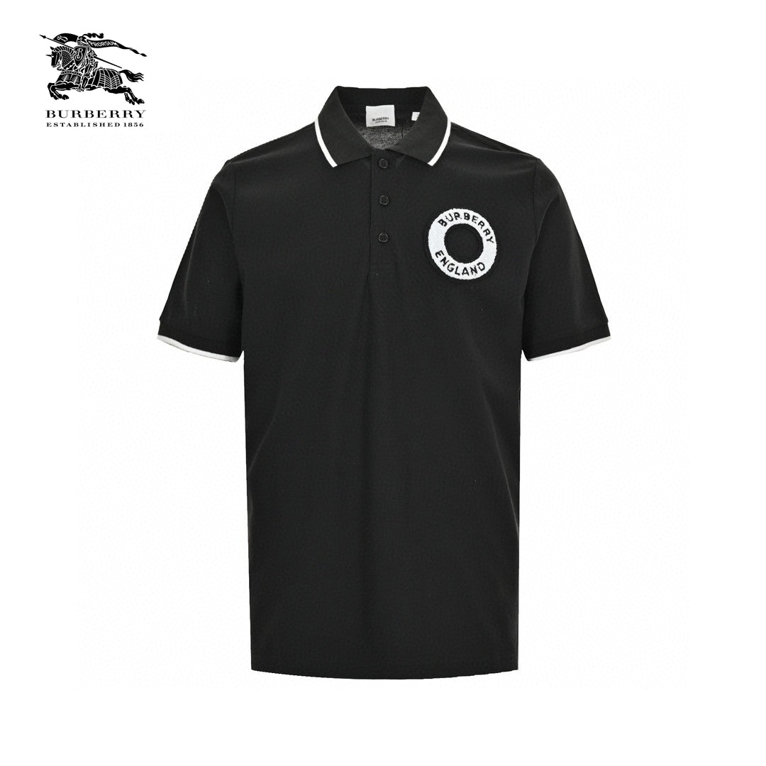 Burberry England Polo Shirt (Black) - Phantom Kicks