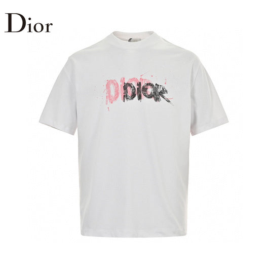 Dior Graffiti Logo T-Shirt in White - Phantom Kicks
