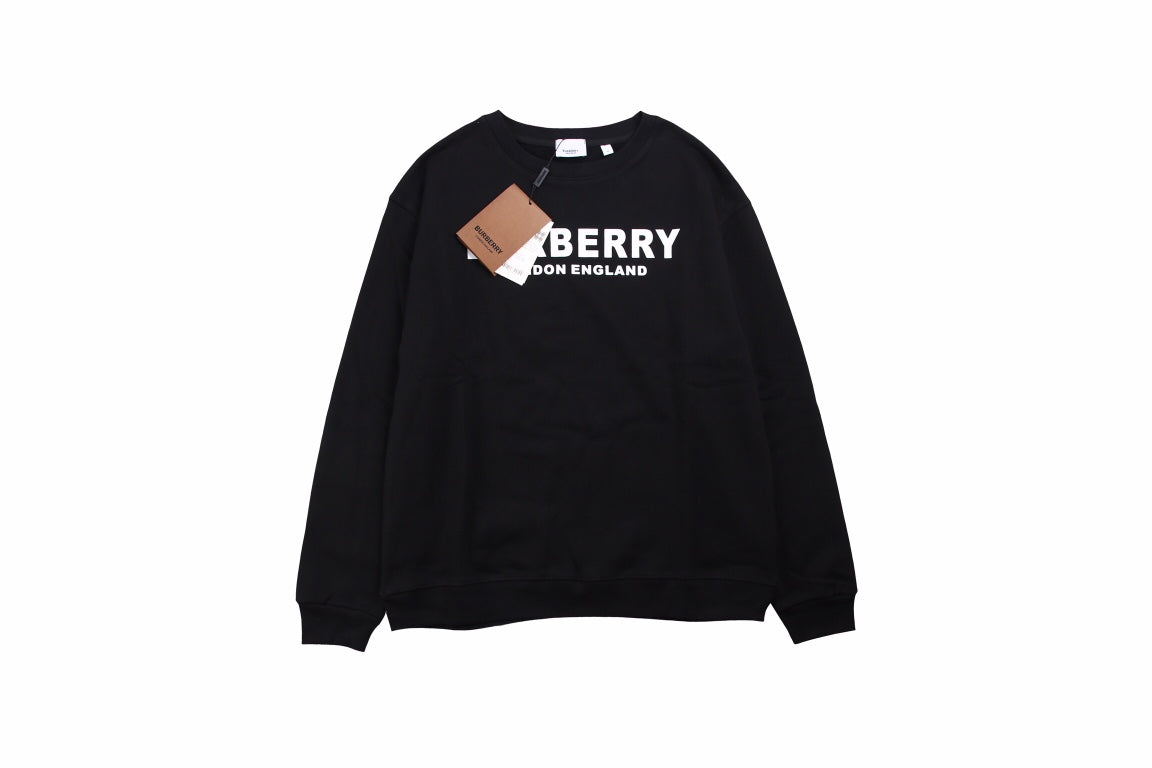 Burberry Black Sweatshirt with Logo - Phantom Kicks