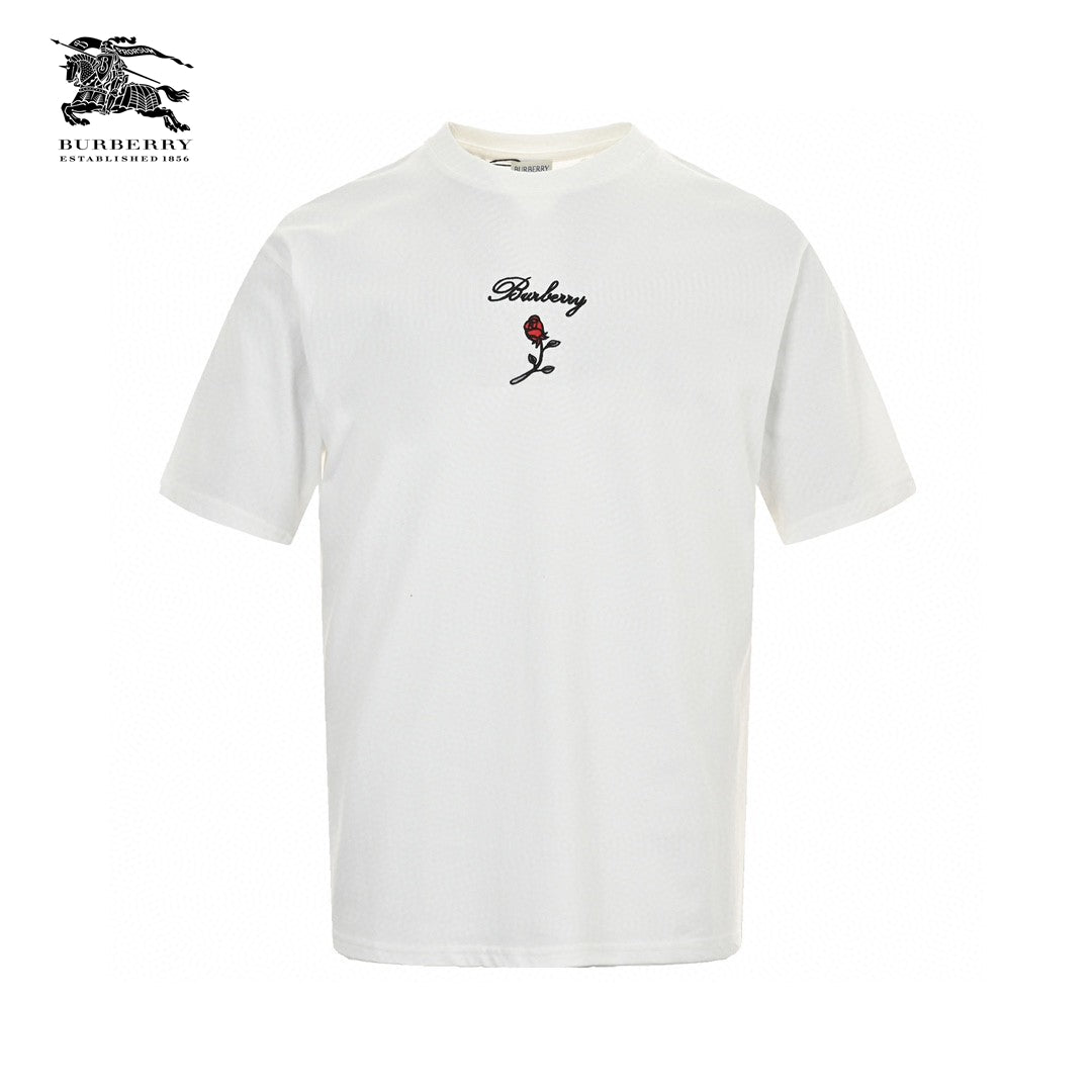 Burberry Rose Logo T-Shirt (White) - Phantom Kicks