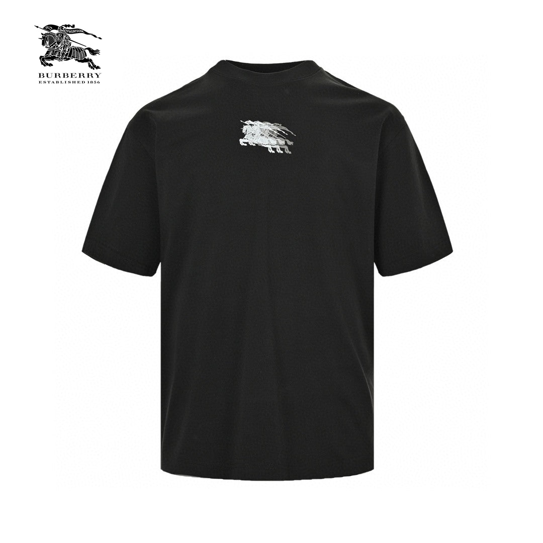 Burberry Knight Motion Logo Black T-Shirt - Phantom Kicks