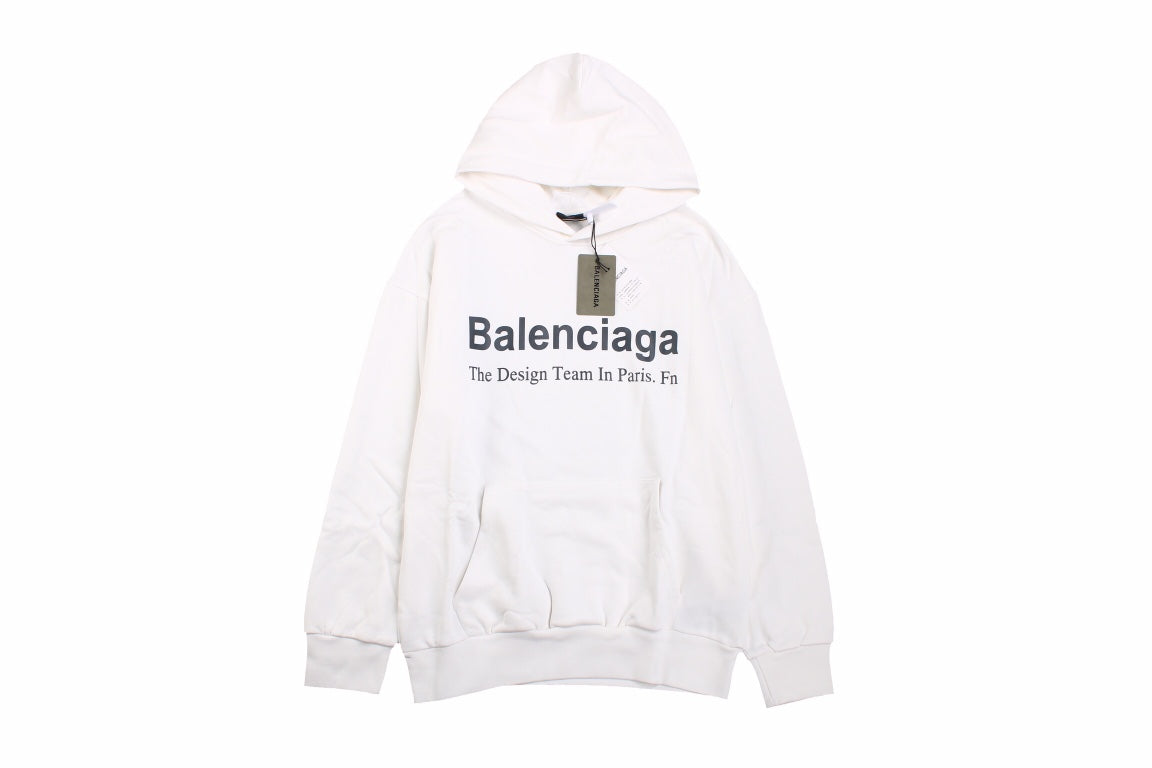 Balenciaga Paris Team Hoodie - Phantom Kicks