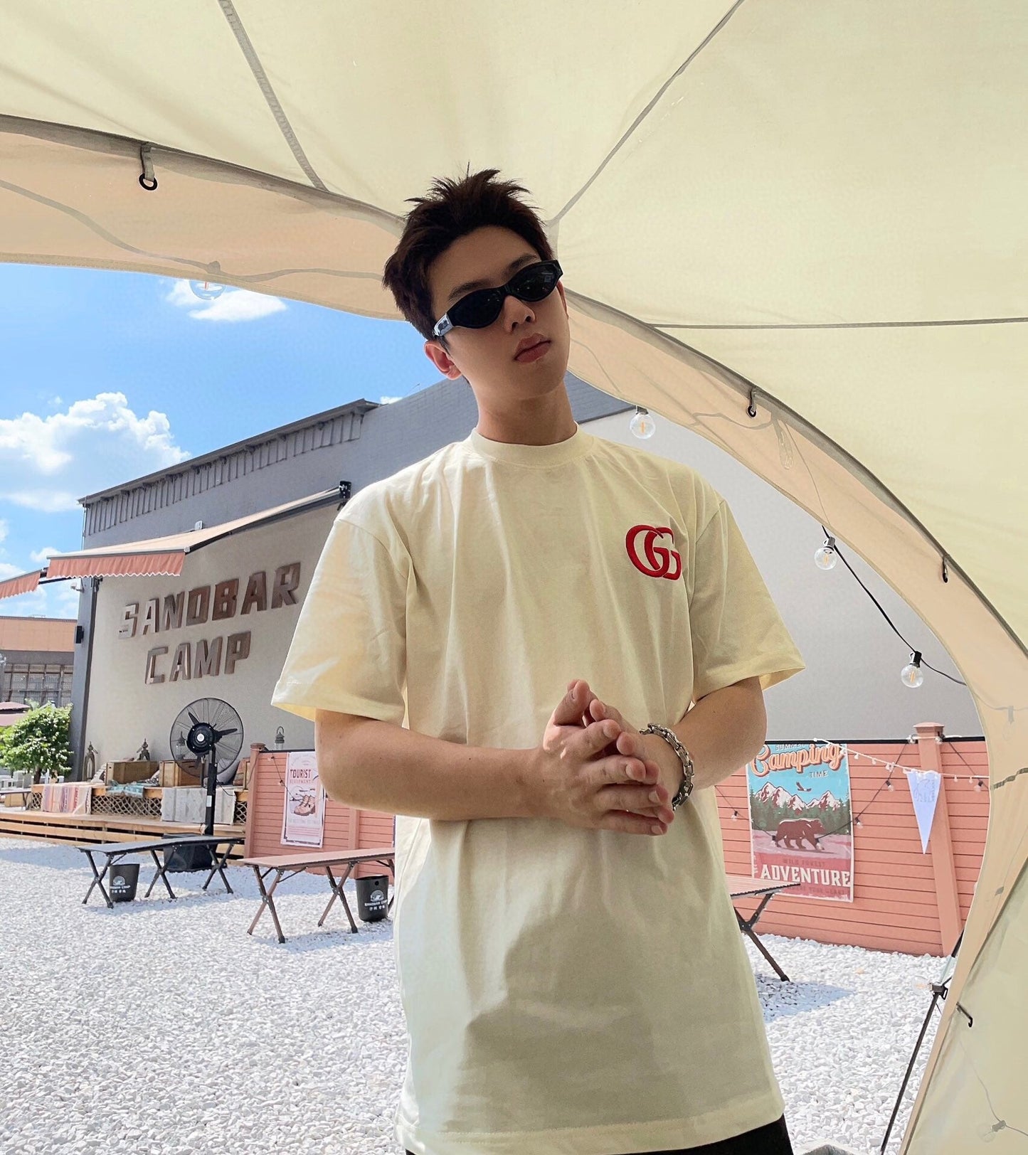 Gucci Double G Logo T-Shirt - Phantom Kicks