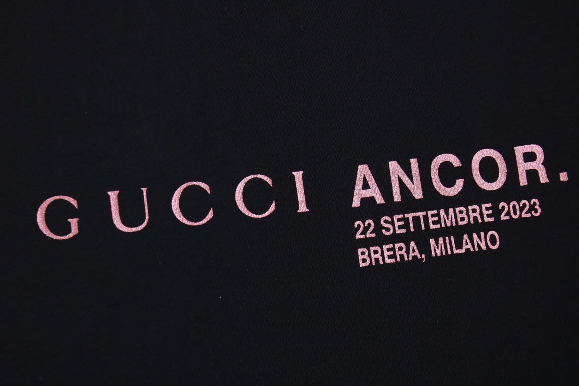 Gucci ANCOR. T-Shirt (Black) - Phantom Kicks