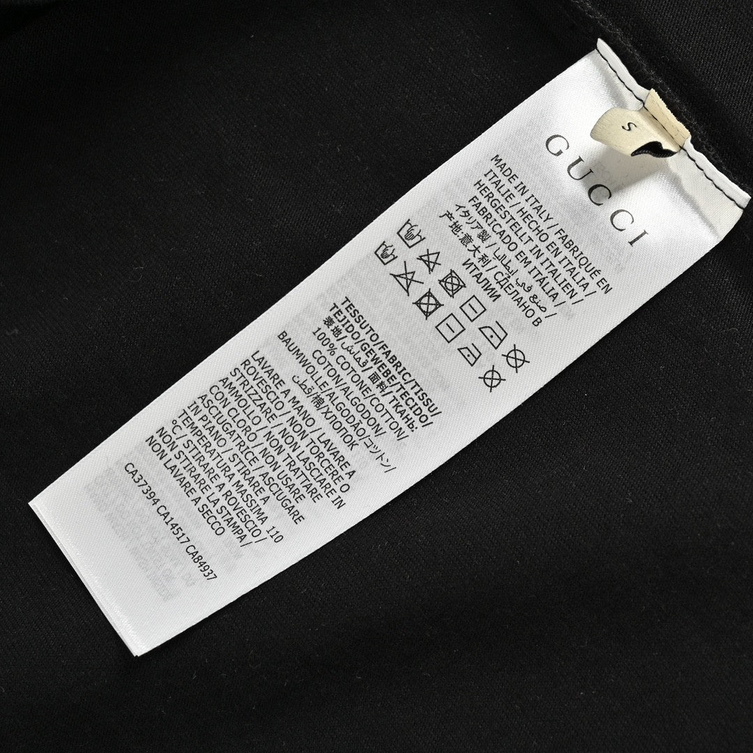 Gucci Black T-Shirt with Dinosaur Graphic - Phantom Kicks