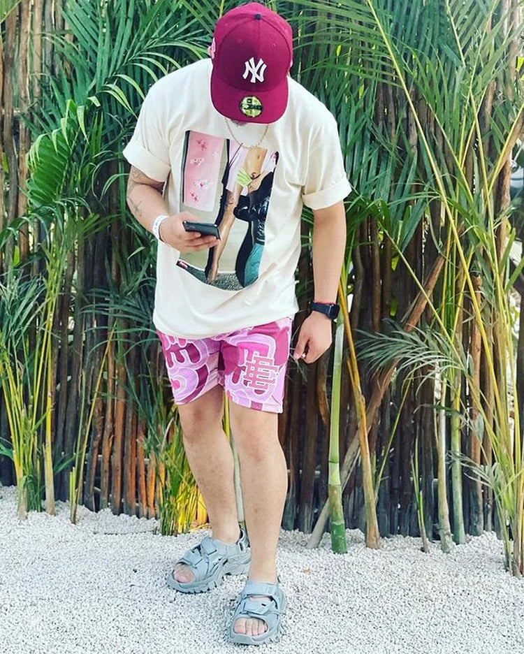 EE Beach Sports Shorts Heart Pink - Phantom Kicks