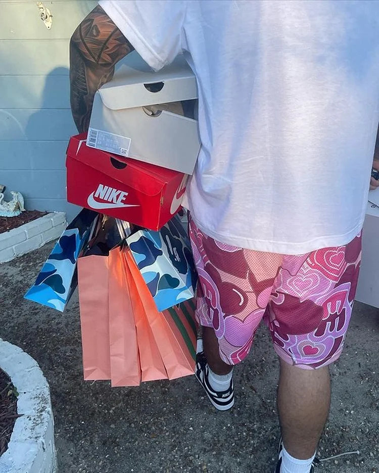 EE Beach Sports Shorts Heart Pink - Phantom Kicks