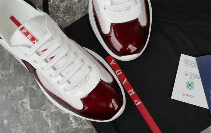 PRADA AMERICA'S CUP BURGUNDY WHITE - Phantom Kicks