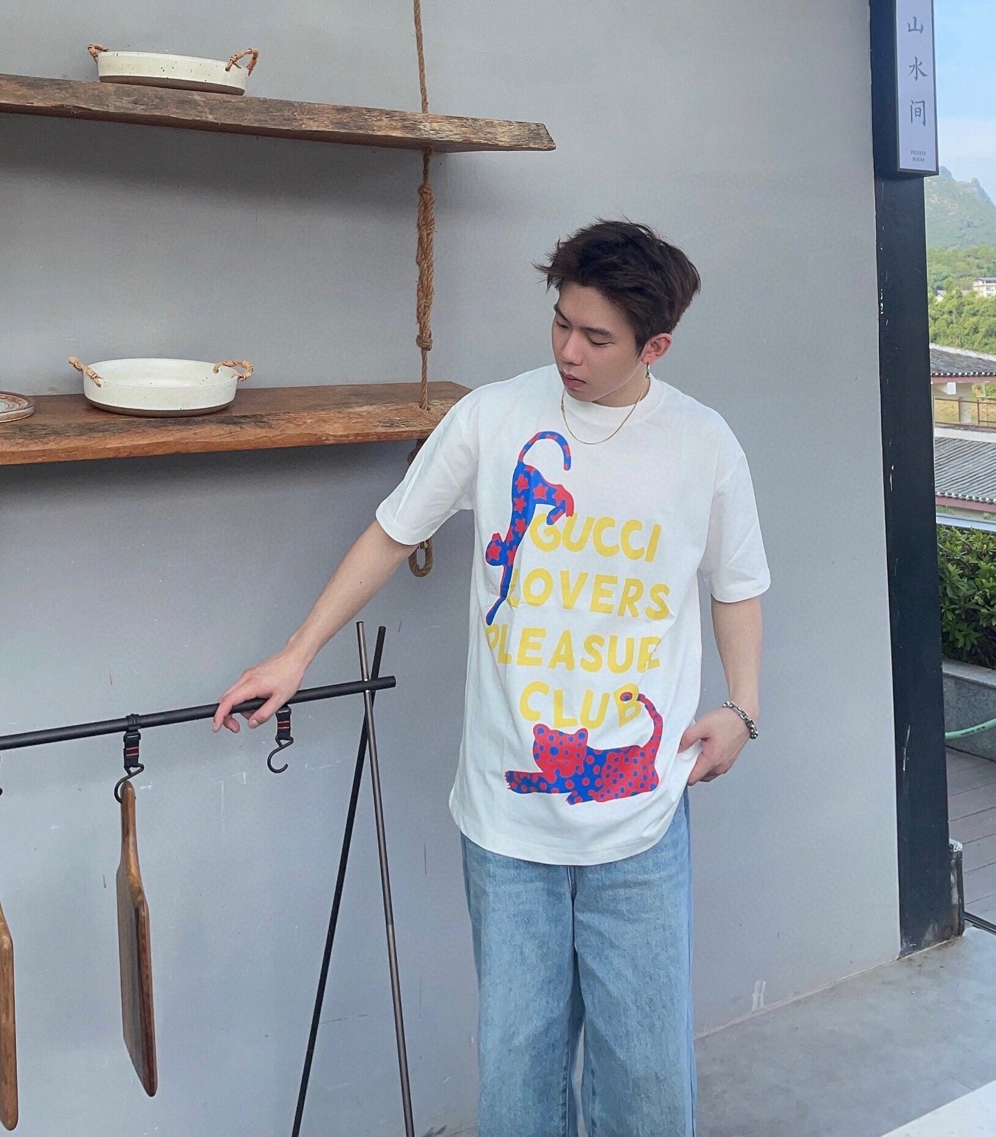 Gucci Lovers Pleasure Club T-Shirt - Phantom Kicks