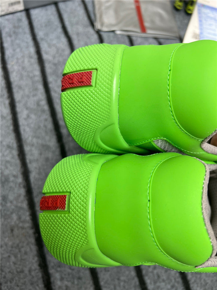 PRADA AMERICA'S CUP SOFT RUBBER APPLE GREEN SILVER - Phantom Kicks