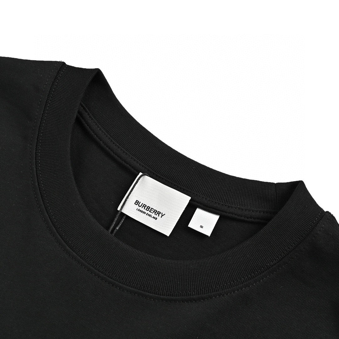 Burberry London England Black Graphic T-Shirt - Phantom Kicks