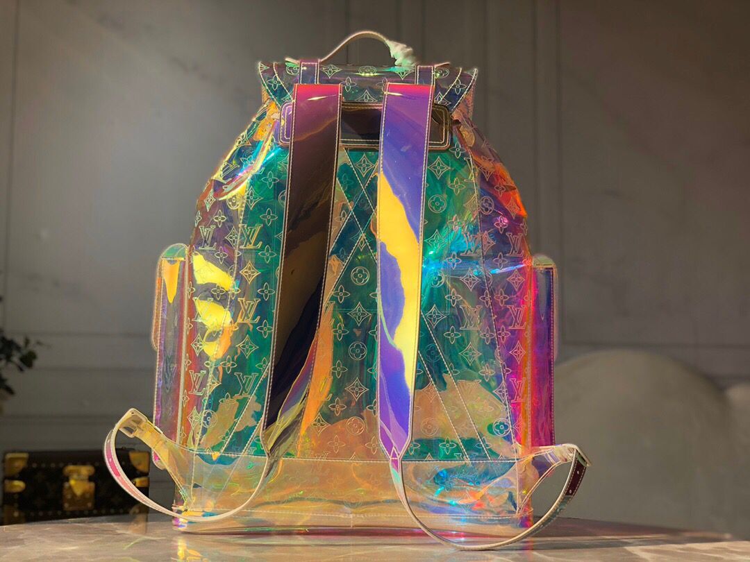 LOUIS VUITTON MONOGRAM GM PRISM HOLOGRAPHIC BACKPACK - Phantom Kicks